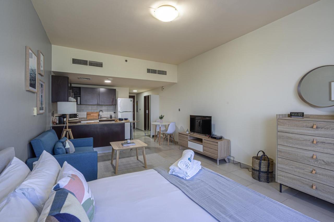 Higuests - Modern Studio With Incredible City Skyline View Dubai Exteriör bild