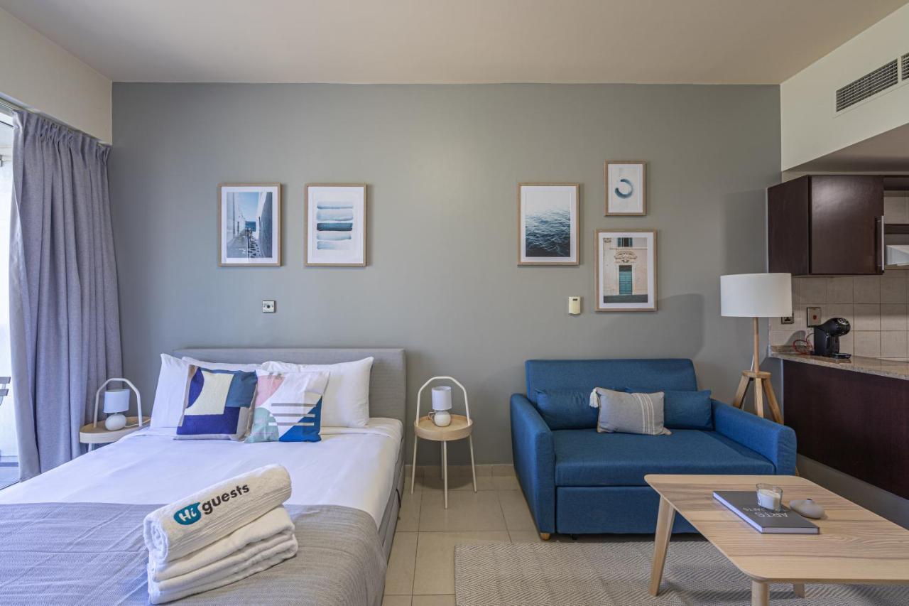 Higuests - Modern Studio With Incredible City Skyline View Dubai Exteriör bild