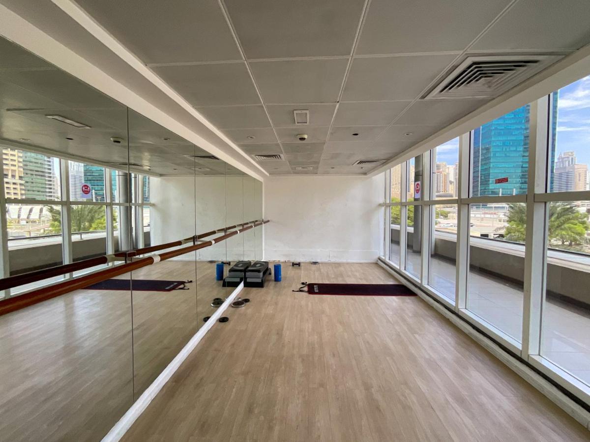 Higuests - Modern Studio With Incredible City Skyline View Dubai Exteriör bild